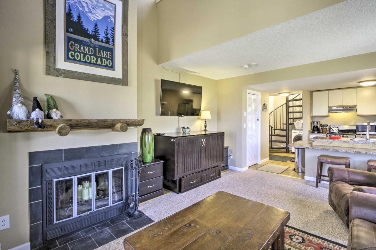 Granby Retreat With Mtn View - Walk To Ski Lifts! Apartment Exterior foto