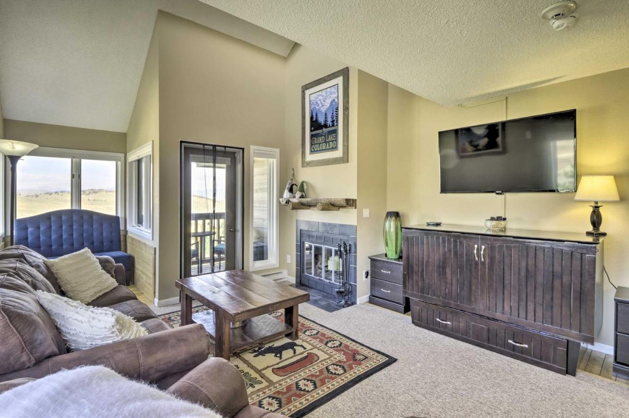 Granby Retreat With Mtn View - Walk To Ski Lifts! Apartment Exterior foto